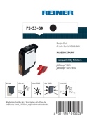 Druckpatrone P5-S-BK schwarz für Reiner jetStamp1025 MP