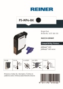 Druckpatrone P5-MP4-BK schwarz mit schnelltrocknender Farbe für Reiner jetStamp 1025