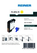 Druckpatrone P5-MP6-YE gelb mit schnelltrocknender Farbe...