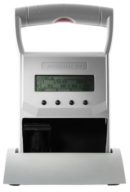 Kennzeichnungsstempel MHD Reiner jetStamp 990 mit Tinte P1-MP3-BK mit Koffer