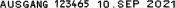 Abdruckbeispiel speed i Jet 798