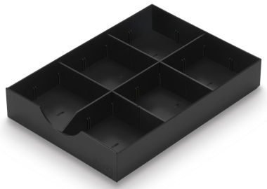 Schublade zu styrodoc Farbe schwarz