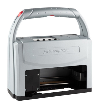 Kennzeichnungsstempel MHD Reiner jetStamp 1025 mit Tinte P5-S-BK ohne Koffer