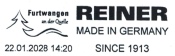 Kennzeichnungsstempel MHD Reiner jetStamp 1025 mit Tinte P5-MP3-BK ohne Koffer