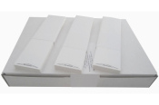 Frankieretiketten 2.000 Stück für PostBase one Streifengeber  44x167 mm weiss