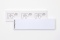 Frankieretiketten 2.000 Stück für PostBase one Streifengeber  44x167 mm weiss