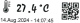Sensormessung jetStamp 1025 sense Temperatur Datum Zeit