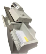 Brieföffner OL750 OPEX Omation 2100 Fräsverfahren Ausstellungsgerät