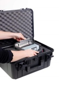 Kennzeichnungsstempel MHD Reiner jetStamp 1025 mit Koffer jetSafe PRO