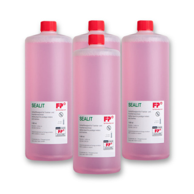 Schließflüssigkeit für Frankiermaschinen 4 x 1.000 ml