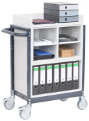 Bürowagen Paket- und Ordnerfach unten BxT: ca.60,1 x ca.40,1 cm