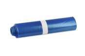 LDPE-Regenerat Müllsacke, blau,
