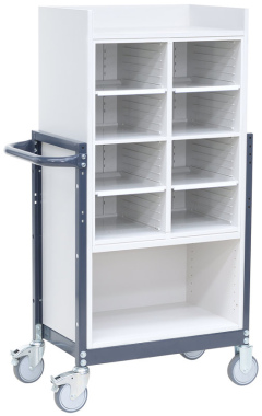 Aktenwagen BxTxH: 87,5x45x141 cm