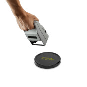 mobiler elektronischer Handstempel mit Akku