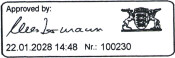 Stempel für frei einstellbare Texte