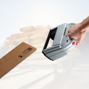 Stempel jetstamp stempeln Holz Faserverbund