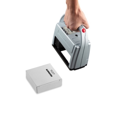 Stempel stempeln Karton gestrichen