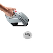 Stempel stempeln Kunststoff Petrischale