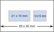 Datumstempel Modell D53Z mit Textplatte und Stunden-Rad...