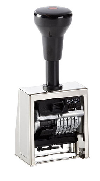 Paginiergerät B6, 06-/4,5 mm Antiqua 0,1,2,3,4,5,6,12 