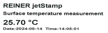 Abdruckbeispiele jetStamp 1025