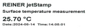 Abdruckbeispiele jetStamp 1025