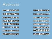 Eingangsstempel timeStamp 131 (Zg 3)