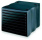 Ablagebox styrowave mit 8 Schub. geschl., schwarz/schwarz Sonderposten