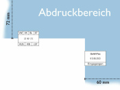 Eingangsstempel ChronoDater 920 mit Datum und Textplatte (Zg 3,5)