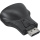 Display Port Adapter Stecker auf DVI D 24+1 Buchse schwarz