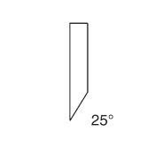 Papiermesser - Schnittschiene für IDEAL 1080 (25 Grad)