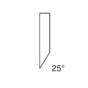 Papiermesser - Schnittschiene für Hebelschneider IDEAL 1080 (25 Grad)