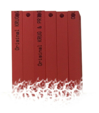 Schnittleisten rot für Stapelschneider Modelle IDEAL 4700