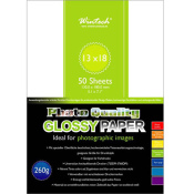 Fotopapier Wintech,13 x 18, 260 g, 50 Blatt, 1-seitig