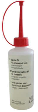 Aktenvernichter Schneide und Reinigungsöl - 10 x 200 ml